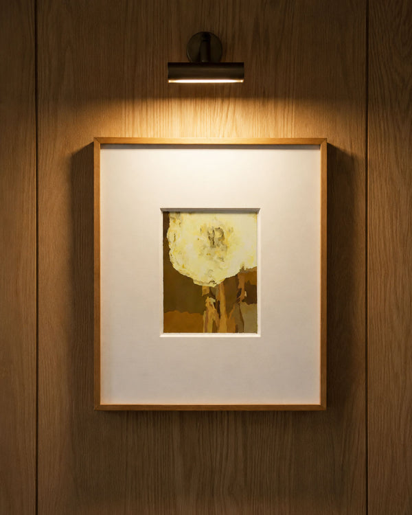 Eric Niebuhr "Study for Witness" Framed Gouache on Paper, 2004