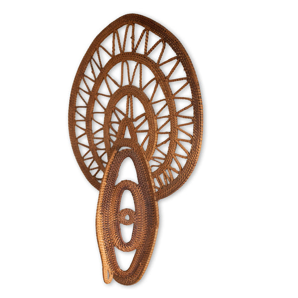 Papua New Guinea Large Yam Woven Mask