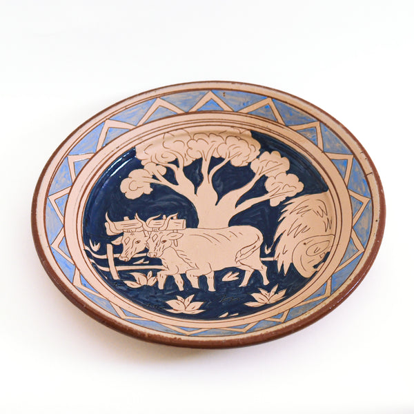 Hand Painted Portuguese Serving Plate