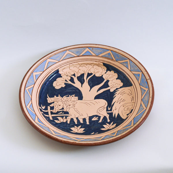 Hand Painted Portuguese Serving Plate