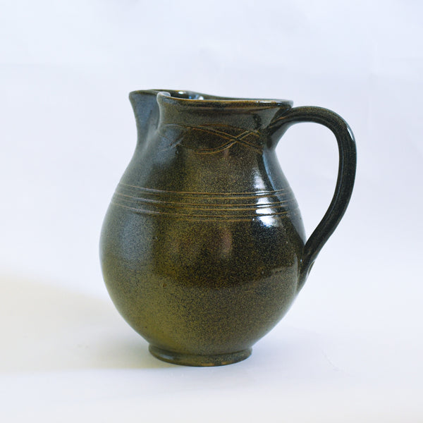 Jugtown Wares Ben Owen Master Pottery Frog Skin Pitcher