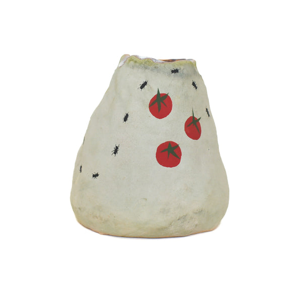 Emily Marchand “Tomatoes and Ants, 2023” Ceramic