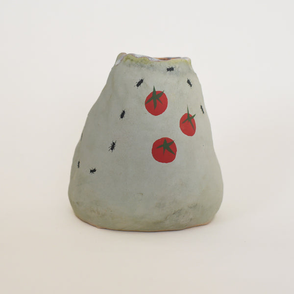 “Tomatoes and Ants, 2023” Ceramic