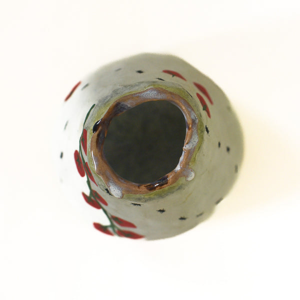 Emily Marchand “Tomatoes and Ants, 2023” Ceramic