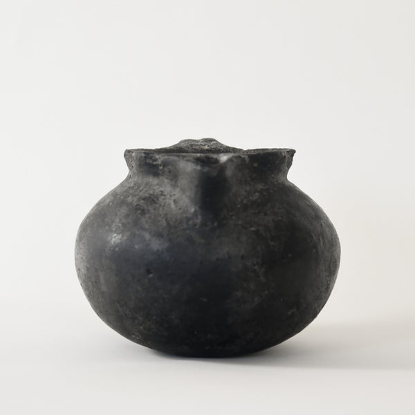 Vintage Clay Pottery Pitcher