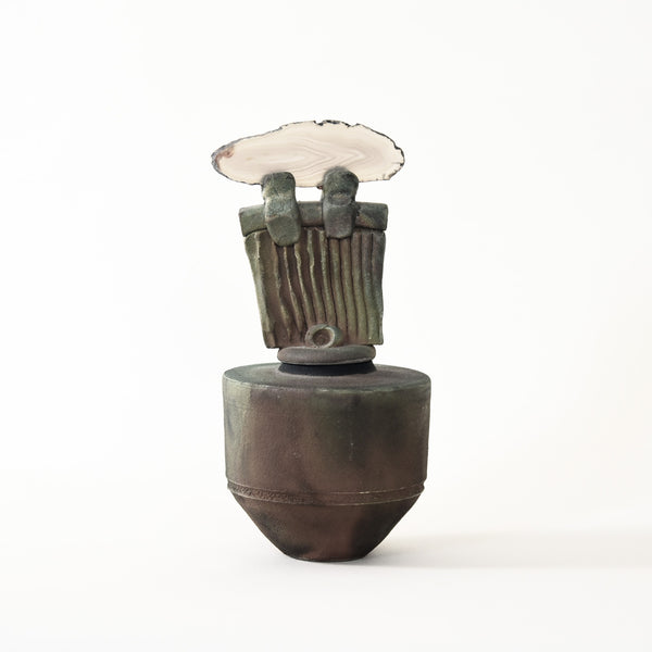 Helene Fielder Sculptural Ceramic Vessel — Opaque