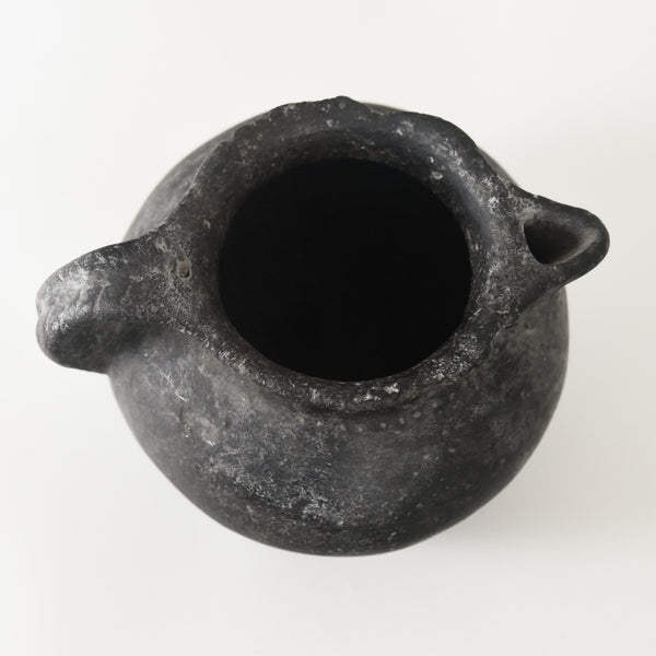 Vintage Clay Pottery Pitcher