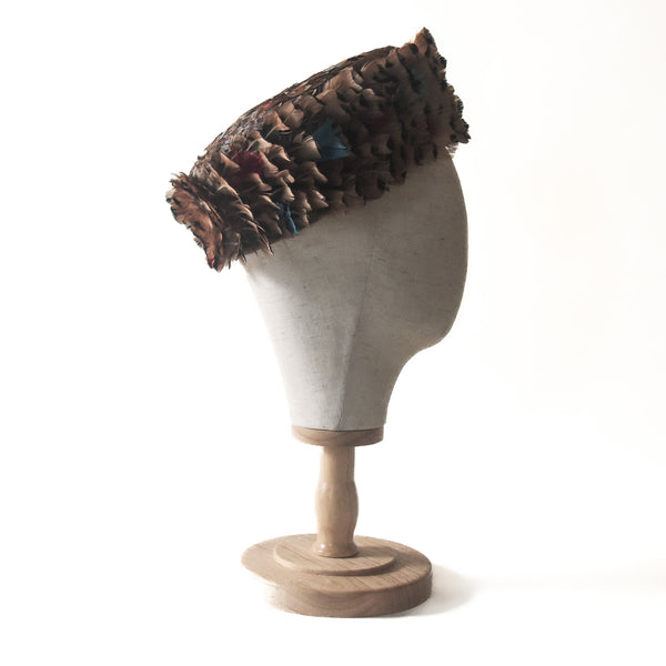 Vintage Feather Hat by Jane’s Original, Muray’s Los Angeles