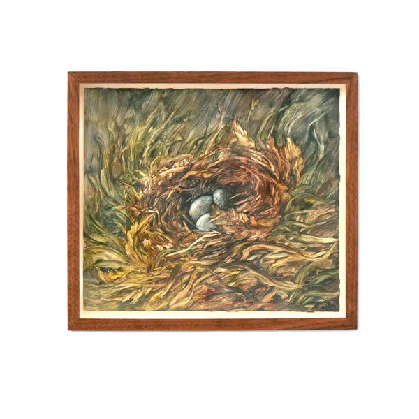 Lesley Vance "Untitled, 2006" Framed Oil on Paper