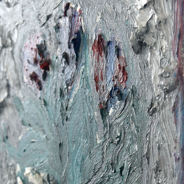 Jason Roberts Dobrin "Untitled, 2018" Heavy Impasto Painting