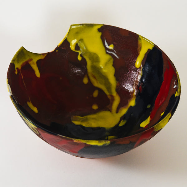 Jason Roberts Dobrin "Untitled" Terracotta Painted Ceramic