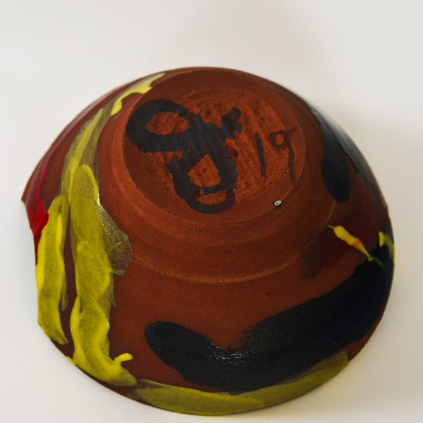 Jason Roberts Dobrin "Untitled" Terracotta Painted Ceramic