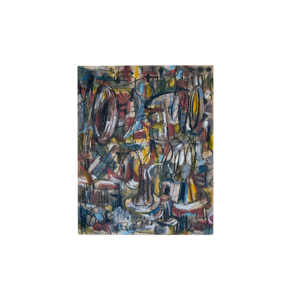 Gronk "Row 2 #1" Drawing on Wood