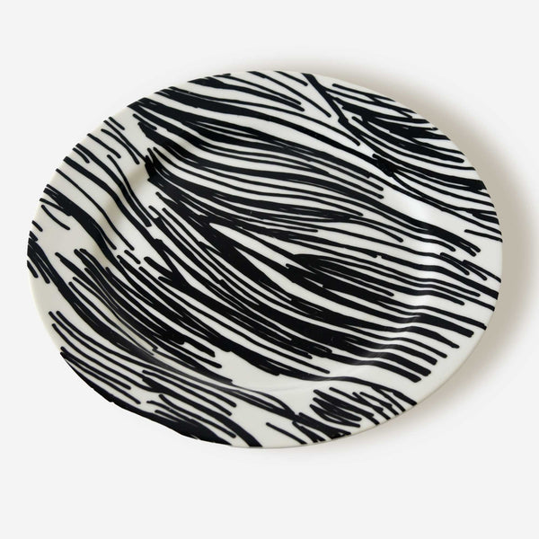 Mark Bradford "Santa Monica Museum of Art 20th Anniversary" Artist Ceramic Plate