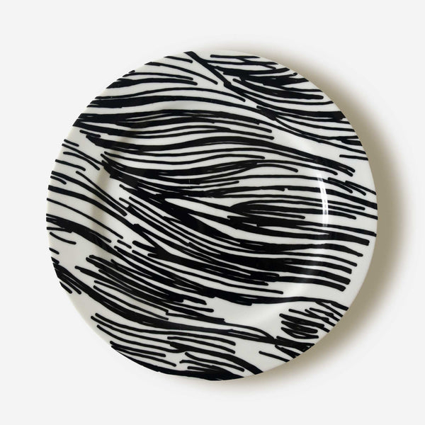 Mark Bradford "Santa Monica Museum of Art 20th Anniversary" Artist Ceramic Plate