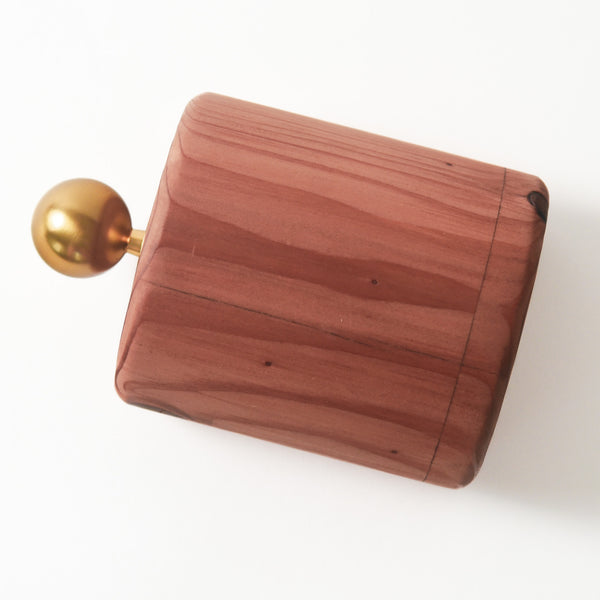 Handcrafted Wildfire Redwood Keepsake Box