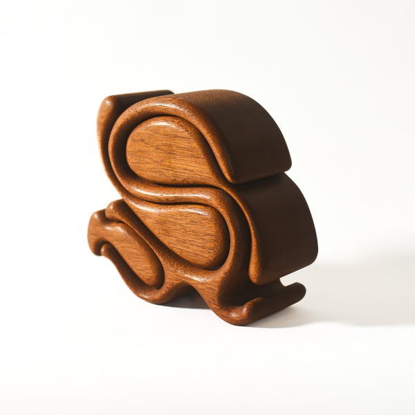 Handcrafted Sculptural Puzzle Box by Richard Rothbard