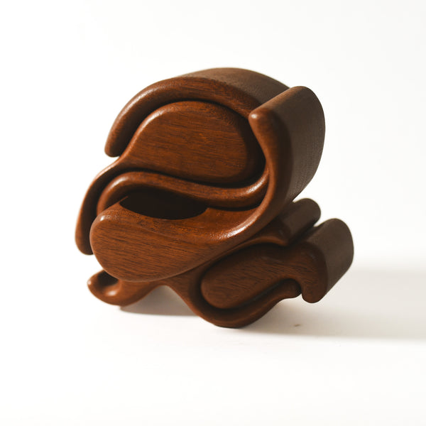 Handcrafted Sculptural Puzzle Box by Richard Rothbard