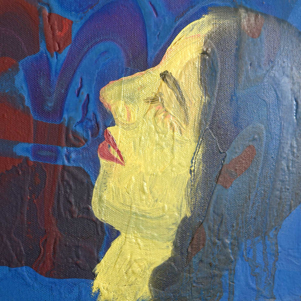 Nora Berman — Oil Painting of Woman on Canvas
