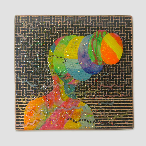 kozyndan — Abstract Graphic Pattern on Wood, 2015