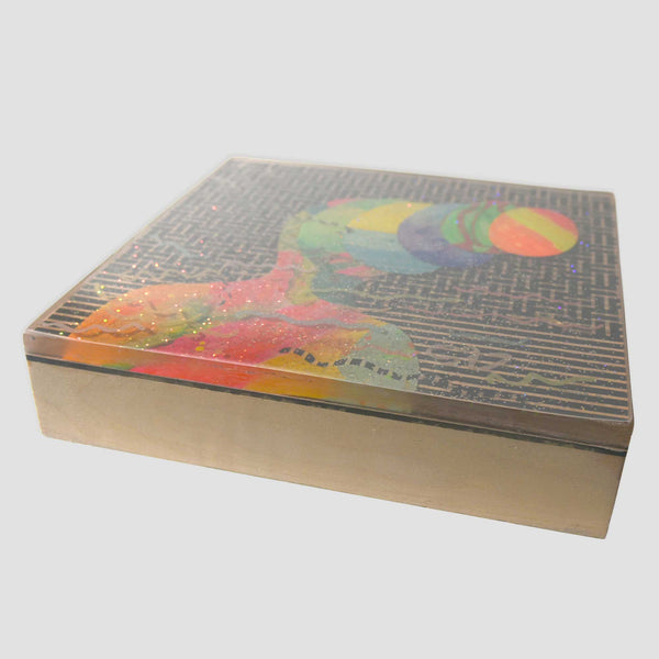 kozyndan — Abstract Graphic Pattern on Wood, 2015