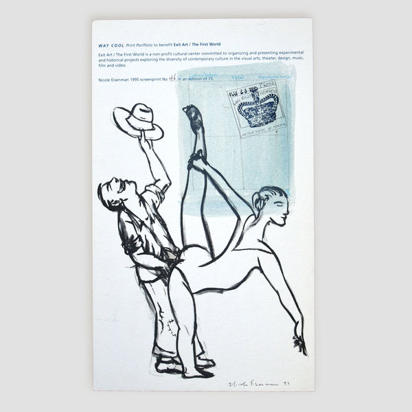 Nicole Eisenman — Way Cool Screenprint Edition, 1995