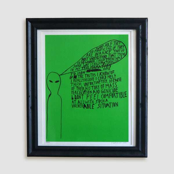 Chris Johanson — Editioned Screenprint