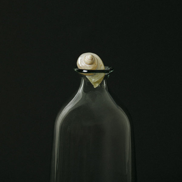 Handblown Glass Bottle