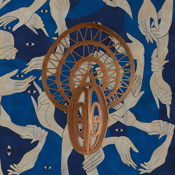 Papua New Guinea Large Yam Woven Mask