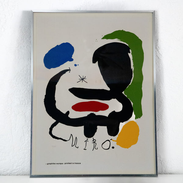 Joan Miró 1970's Sala Pelaires Numbered Exhibition Print